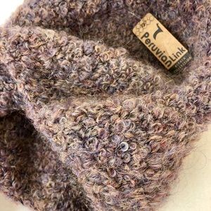 Alpaca Wool Boucle Hat